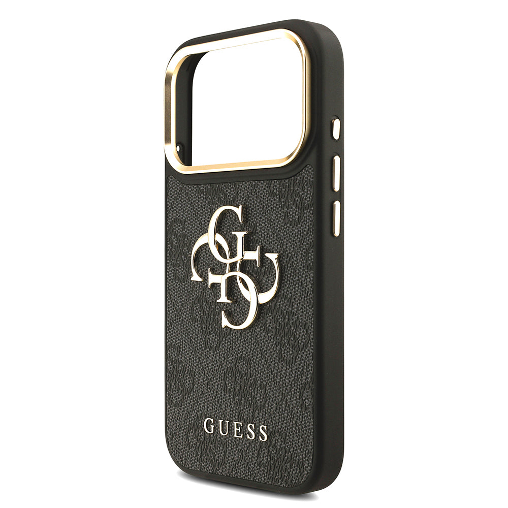 Guess iPhone 17 Pro Orjinal Lisanslı 4G Büyük Metal Logolu Kalın Askılı Kılıf Guess iPhone 17 Pro Orjinal Lisanslı 4G Büyük Metal Logolu Kalın Askılı Kılıf